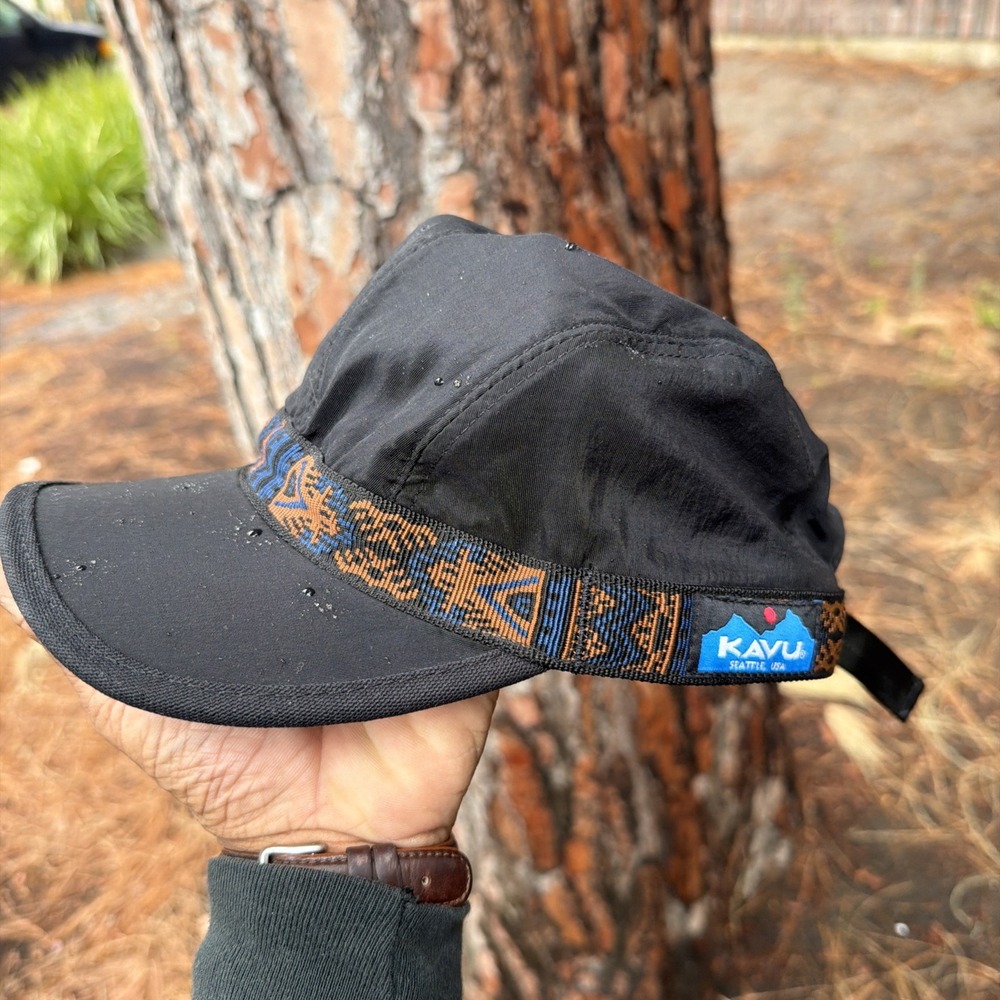 Vintage KAVU Seattle Strap Cap - Made In USA -Size Medium Made In USA